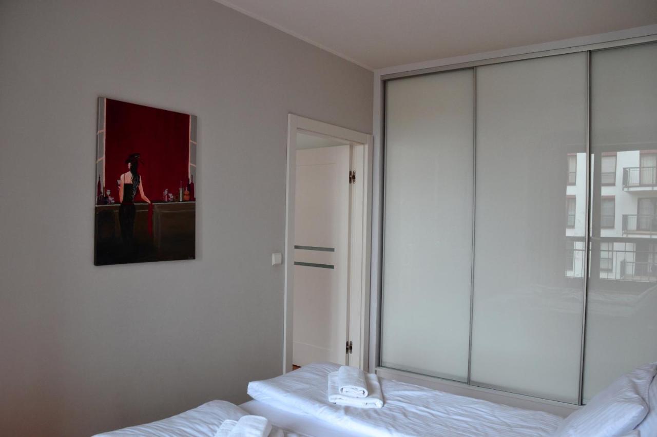 Apartamenty Centrum Nad Motlawa Z Widokiem Na Patio Z Balkonem กดัญสก์ ภายนอก รูปภาพ